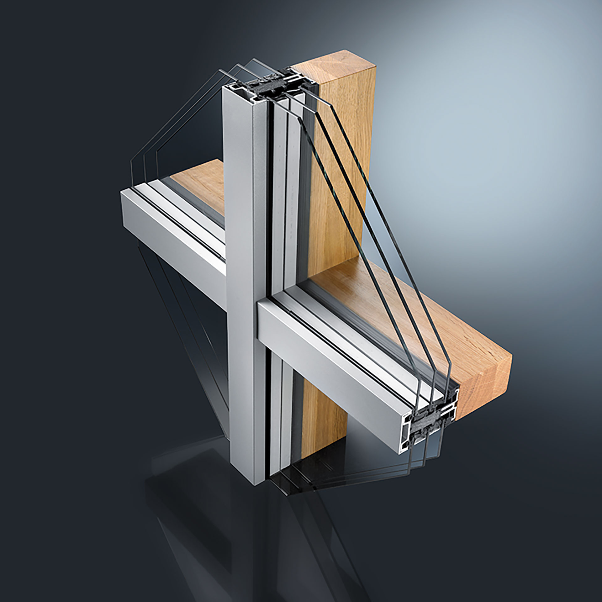 Riegel Pfosten Fassade